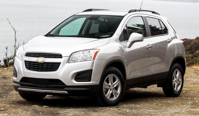 Chevrolet Tracker specifikationer