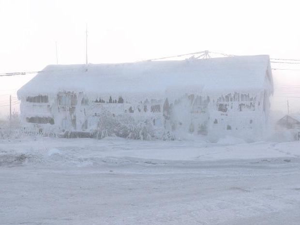 hvor der er en stang af kulde på den nordlige halvkugle