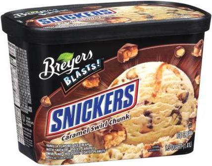 ice cream snickers foto