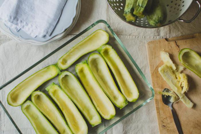 fisk med courgette i ovnen