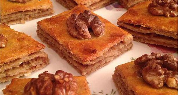 Baklava, kalorieindhold