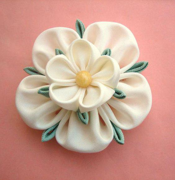 broche kanzashi master klasse 