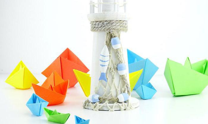 Origami Paper Ship for Children