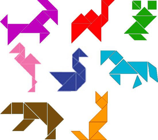 Tangram, lavet af mig selv: en sjov og nyttig lektion