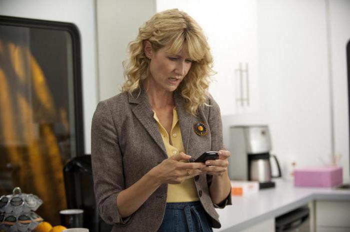 Skuespillerinde Laura Dern: biografi, privatliv. Top film