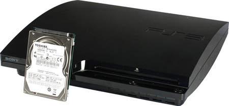 harddisk til ps3 slank 