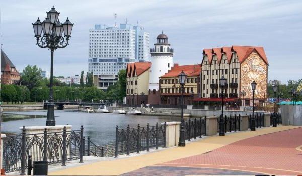 befolkning i byen Kaliningrad 