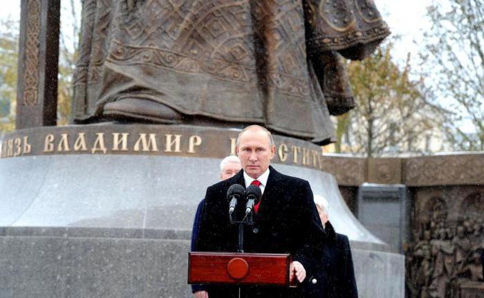 Monument til prins Vladimir på Borovitskaya Square: beskrivelse, historie og interessante fakta