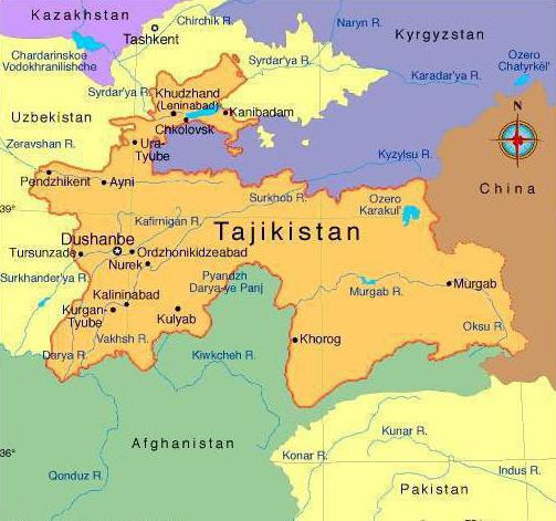 befolkningen i Tadsjikistan