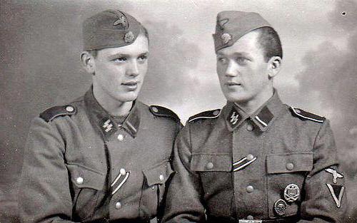 Soldaterne af Wehrmacht og SS