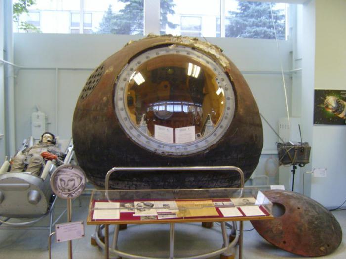 Historie lektioner. Hvad hedder Gagarin's rumfartøj?