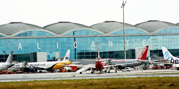 Airport Alicante Ankomst