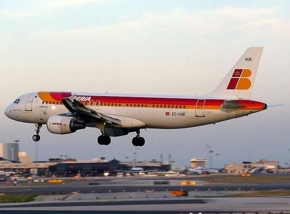 "Iberia" - flyselskabet i det solrige Spanien