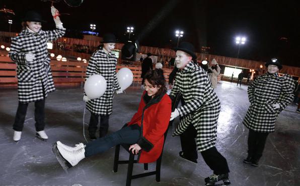 Skøjtebane i Gorky Park: billede og anmeldelser