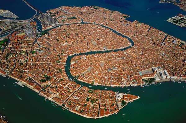 Parkering i Venedig