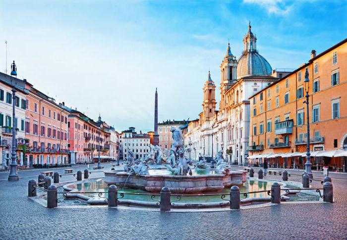 square af Navona i Rom historie