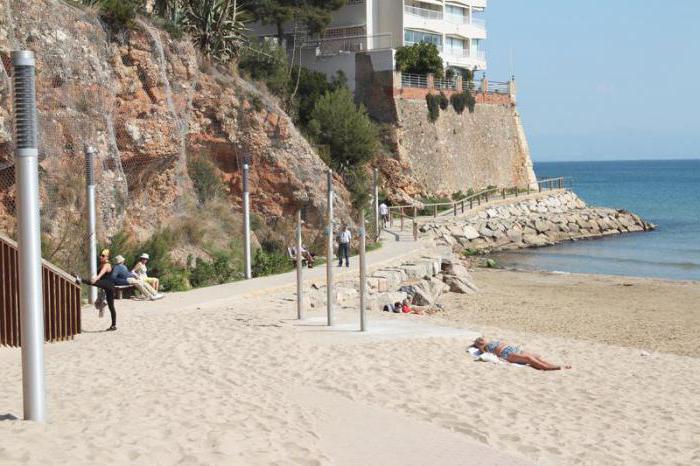 De mest berømte strande i Salou (Spanien)