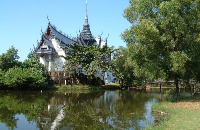 Hovedstaden i Thailand Bangkok er indgangen til Sydøstasien