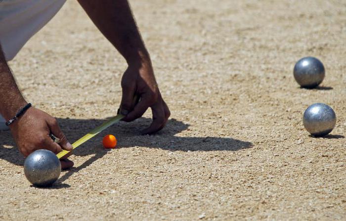 petanque regler for spillet