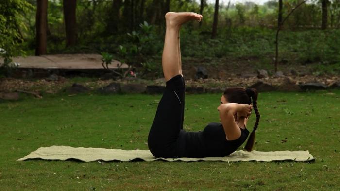 yoga fem tibetanske perler