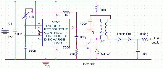 netværk spænding regulator kredsløb 