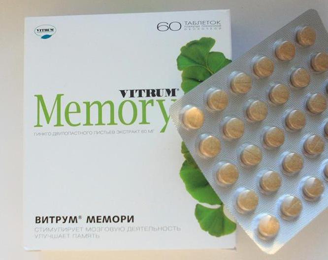 Medikamenter til forbedring af hukommelse og cerebral kredsløb. Narkotika for at øge koncentrationen